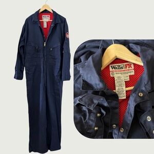vintage Walls Flame Resistant Coverall Size XL